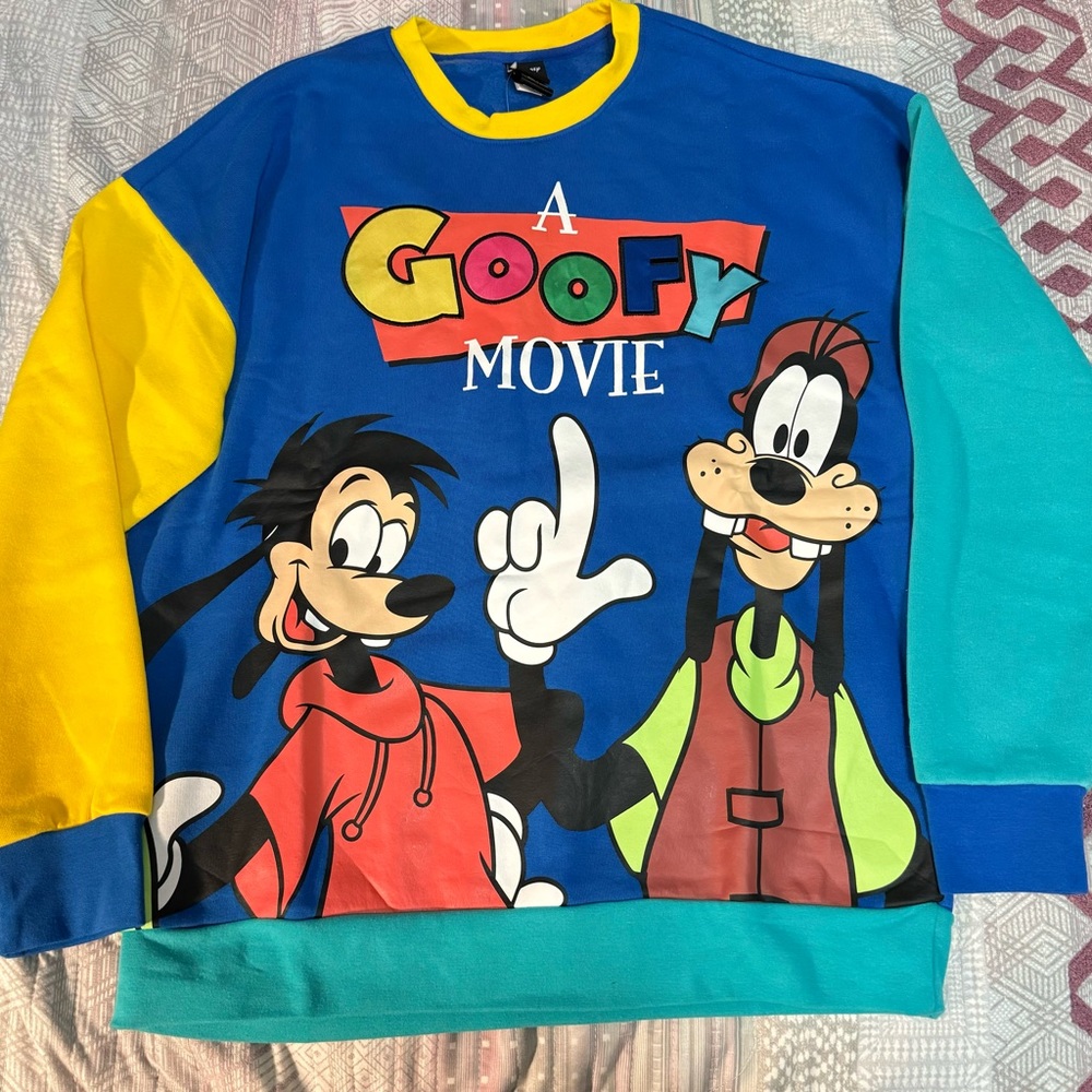 Disney D23 A Goofy Movie Max & Goofy Crewneck